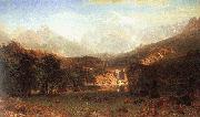 Albert Bierstadt The Rocky Mountains, Landers Peak oil painting artist
